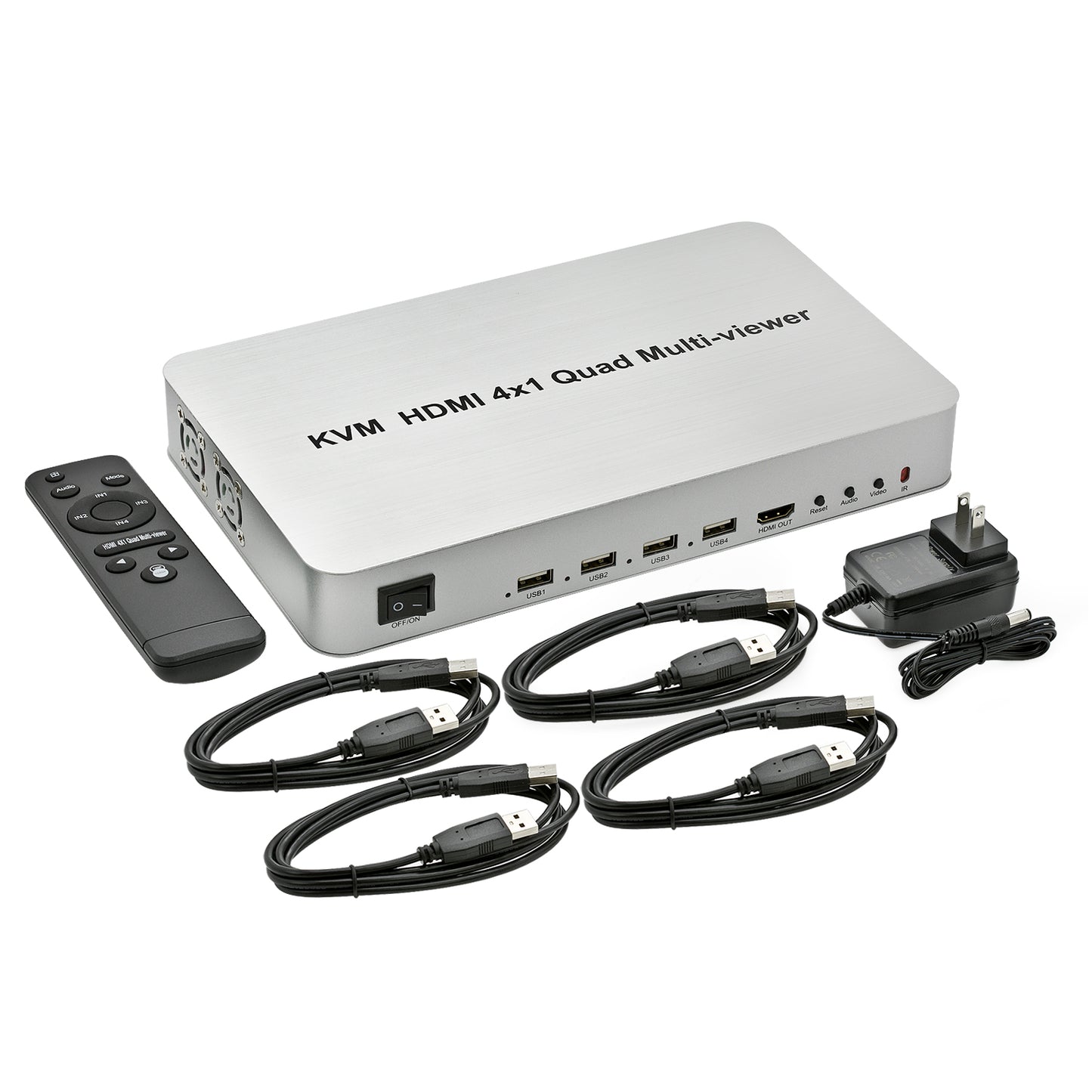 KVM Quad HDMI Multi-Viewer - Expert Connect