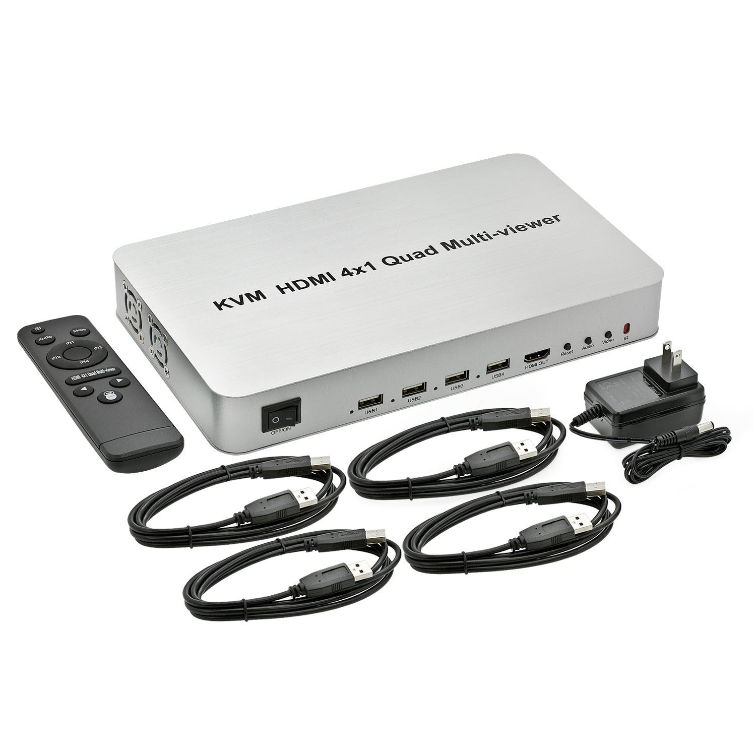 KVM Quad HDMI Multi-Viewer - Expert Connect